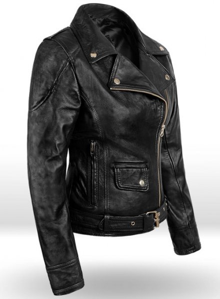 Sarah Connor Terminator Genisys Leather Jacket : LeatherCult: Genuine ...