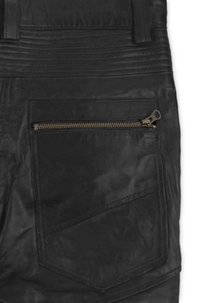(image for) Leather Biker Jeans - Style # 512