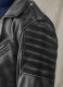 Charles Burnt Charcoal Leather Jacket