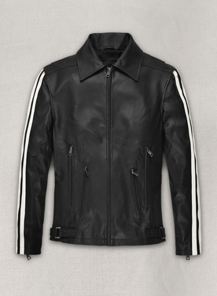 (image for) Robert Pattinson Leather Jacket #2