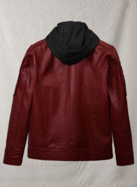 (image for) Rodeo Hooded Leather Jacket