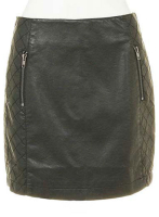 (image for) Eva Leather Skirt - # 401