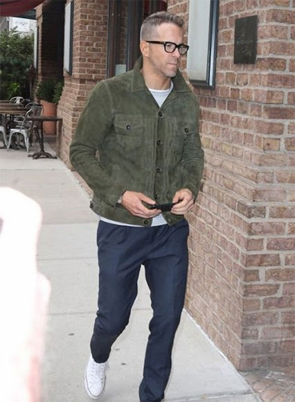 Ryan Reynolds Leather Jacket #3 Ryan Reynolds Leather Jacket #3