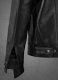 Black Sherpa Leather Jacket