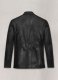 Thick Goat Black Washed and Wax Johnny Depp Leather Jacket #3