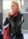 Margot Robbie Leather Jacket #2