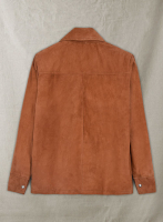 (image for) Burnt Orange Suede Tom Cruise American Made Leather Jacket