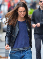 (image for) Keira Knightley Leather Jacket #1