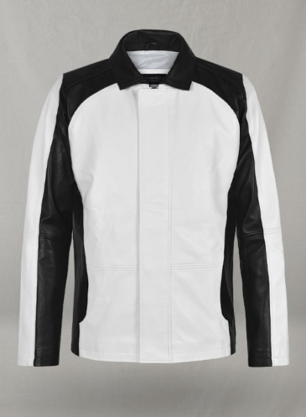 (image for) White inFamous Cole MacGrath Leather Jacket