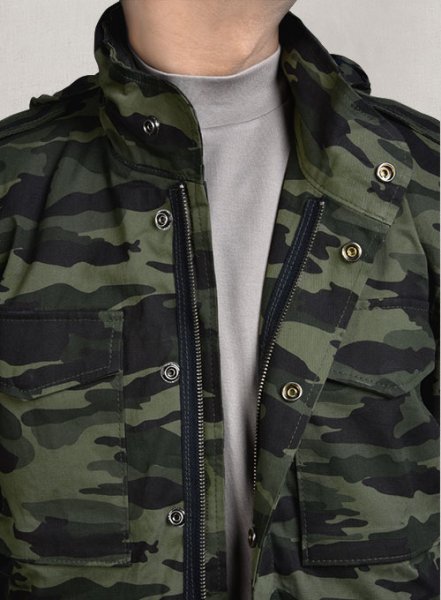 Military M-65 Camo Jacket : LeatherCult: Genuine Custom Leather ...