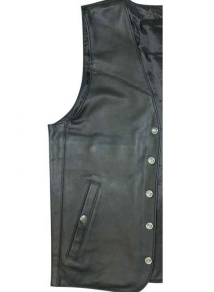Leather Vest # 303