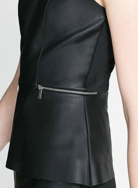 Chloe Grace Moretz Leather Leggings : LeatherCult: Genuine Custom