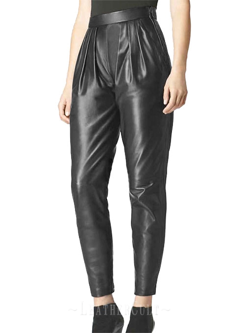 Harem Leather Pants - Click Image to Close