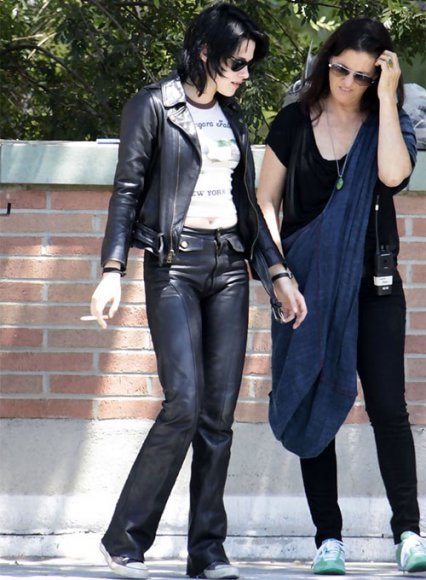 Kristen Stewart The Runaways Leather Pants