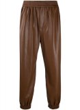 (image for) Comfy Leather Jogging Pants