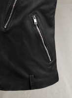 (image for) Beast Black Biker Leather Jacket