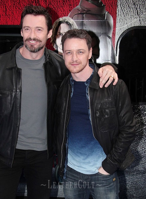 James McAvoy Leather Jacket #1 - Click Image to Close