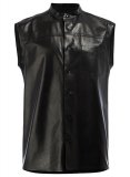 (image for) Leather Shirt Sleeveless #2