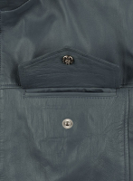 (image for) Soft Sherpa Gray Washed & Wax Shia Labeouf Transformers 3 Jacket