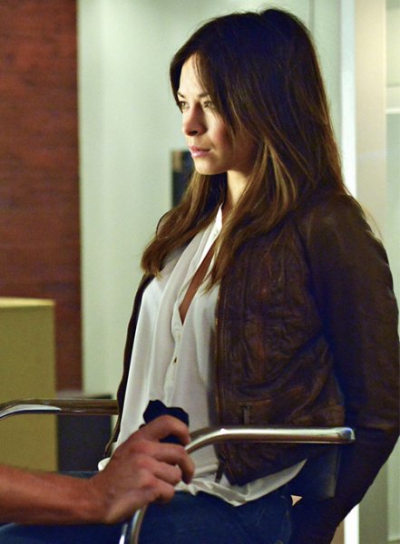 (image for) Kristin Kreuk Beauty and the Beast Leather Jacket