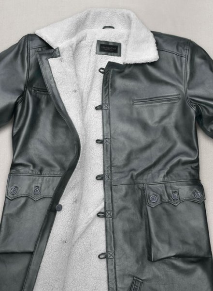 (image for) Metallic Lurex Gray Tom Hardy Trench Coat