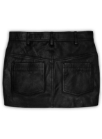 (image for) Leather Mini Skirt with Pockets