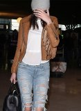 (image for) Kendall Jenner Leather Jacket #3