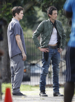 (image for) Adrien Brody American Heist Leather Jacket