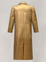 (image for) Golden Hugh Jackman The Prestige Leather Long Coat