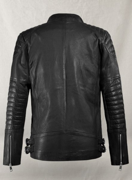 Shotgun Black Moto Leather Jacket : LeatherCult: Genuine Custom Leather ...