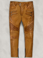 (image for) Outlaw Burnt Mustard Leather Pants