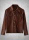 Light Weight Unlined Leather Shirt