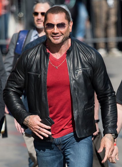 Dave Bautista Leather Jacket