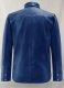 Rich Blue Leather Shirt Jacket - #1S