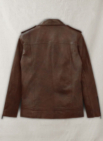 (image for) Rutland Spanish Brown Riding Leather Jacket