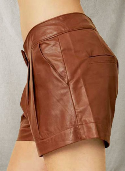 Leather Cargo Shorts Style # 360