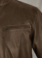 (image for) Soft Scottish Brown Washed&Wax Martin Lawrence Leather Jacket #2