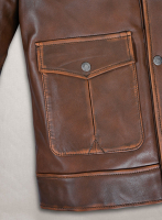 (image for) Rubbed Tan Rafael Nadal Leather Jacket