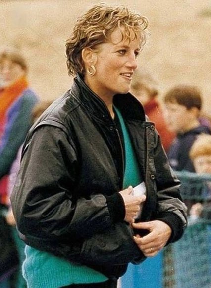 (image for) Princess Diana Leather Jacket