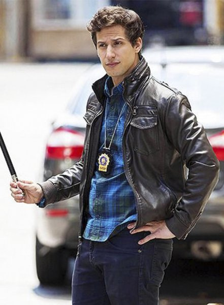 (image for) Andy Samberg Brooklyn Nine-Nine Leather Jacket