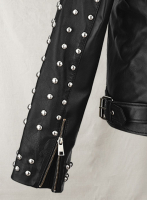 (image for) Studded Moto Leather Jacket