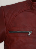 (image for) Spanish Red Leather Jacket # 653