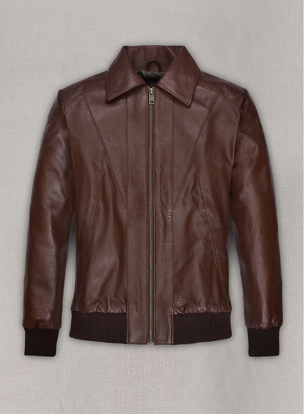 (image for) Dark Tan James McAvoy Leather Jacket