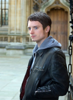 (image for) Elijah Wood The Oxford Murders Leather Jacket