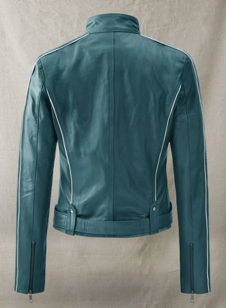 (image for) Soft Prussian Blue Jennifer Morrison Once Upon a Time Jacket