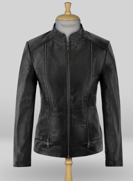 (image for) Black Leather Jacket # 230