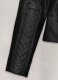 Black Ostrich Eva Mendes Ghost Rider Leather Blazer