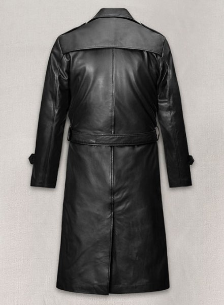 (image for) Samuel L. Jackson Shaft Leather Long Coat