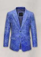 (image for) Artistic Blue Leather Suit