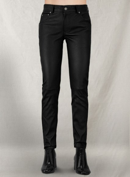 Buy RSVP by Nykaa Fashion Black It Is My Classy Choice Leather Pants Online